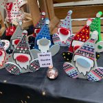 Creators of Craft Crafts Tewkesbury Bernadette Hambly Painted Pot Art Garden Decor Gnomes