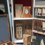 Creators of Craft Tewkesbury Clare Griffiths Wooden Ornaments Keepsakes Clocks