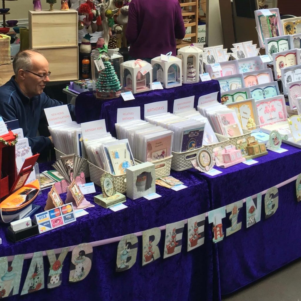 Creators of Craft Tewkesbury Crafter May & John Willavoys Card Craft