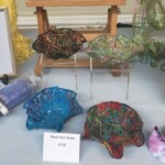 Creators of Craft Tewkesbury Anne Newbon Textile Art Wool Bowls