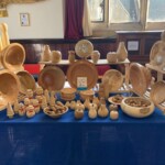 Creators of Craft Tewkesbury Crafter Max Westwater Wood Turning Bowls Ornaments Clocks