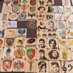 Creators of Craft Crafts Tewkesbury Crafter Mike Kilmister Pyrography Coasters